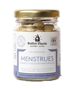 Menstrues, crampes & douleurs menstruelles - DLUO 07/25 BIO, 120 comprimés